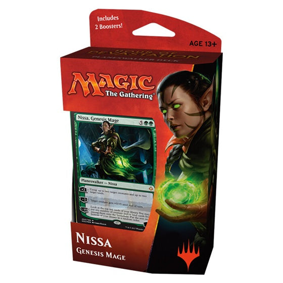 Hour of Devastation Planeswalker Deck Nissa Genesis Mage - Magic the Gathering