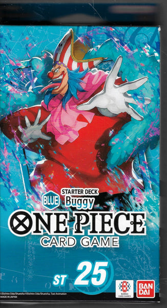 One Piece TCG Buggy Blue Starter Deck ST25 - Bandai