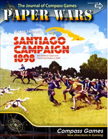 Paper Wars #102 Santiago Campaign 1898 (Game Edition) - Compass Games