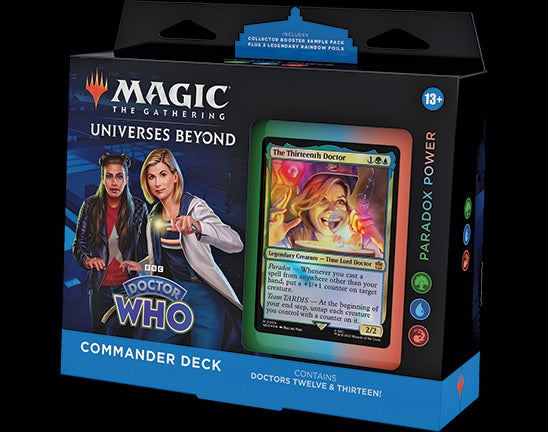mtg commander deck power Doctor Who Commander Deck Paradox Power - MTG