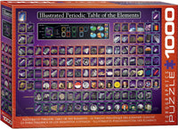 Illustrated Periodic Table of the Elements 1000pc - EuroGraphics Puzzle