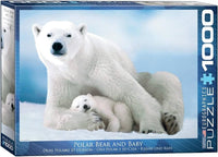 Polar Bear and Baby 1000pc - EuroGraphics Puzzle