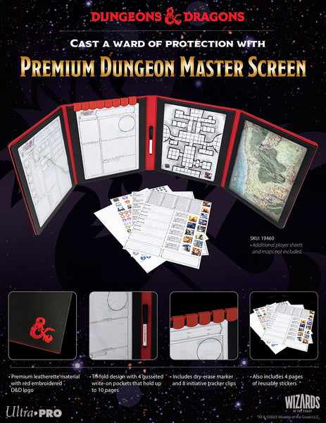 Dungeons & Dragons RPG Premium Dungeon Master`s Screen - Dungeons & Dragons 5E