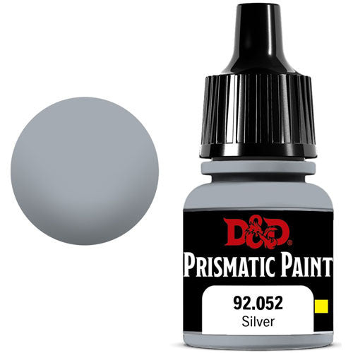 Dungeons & Dragons Prismatic Paint Metallic: Silver 8ml. (92.052) - Wizkids