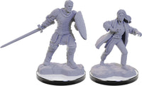 Reborn Paladin & Reborn Warlock - Nolzur's Marvelous Unpainted Minis