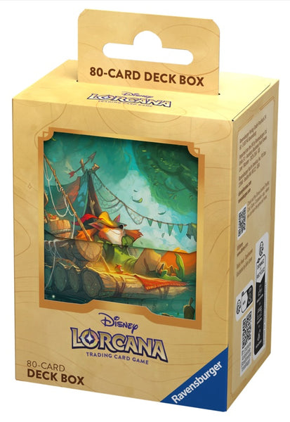 Disney Lorcana TCG Into the Inklands Robin Hood Deck Box - Lorcana TCG