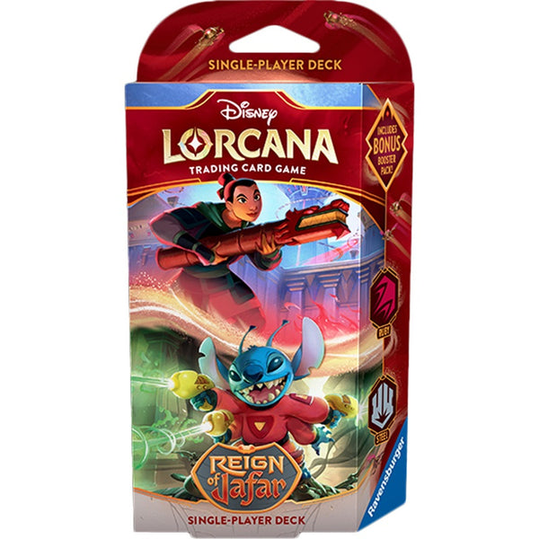 Disney Lorcana TCG: Reign of Jafar Starter Deck Ruby & Steel - Ravensburger