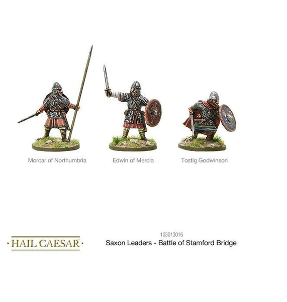 Saxon Leaders Battle Of Stamford Bridge - Hail Caesar