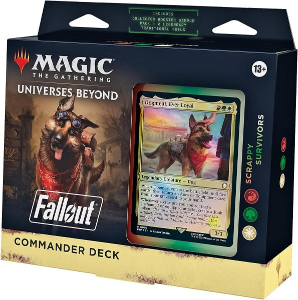 Fallout Commander Deck Scrappy Survivors - MTG - Magic The Gathering