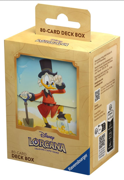 Disney Lorcana TCG Into the Inklands Scrooge McDuck Deck Box - Lorcana TCG
