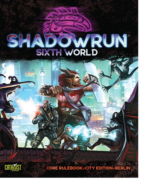 Sixth World Core Rulebook City Edition Berlin - Shadowrun 6th Edition
