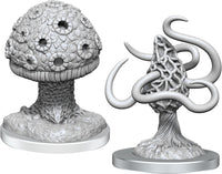 Shrieker & Violet Fungus - Nolzur's Marvelous Unpainted Minis