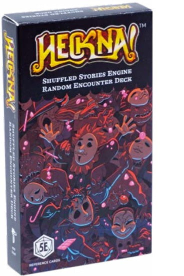 Heckna (5E) RPG: Shuffled Stories Engine Random Encounter Deck - Hit Point Press