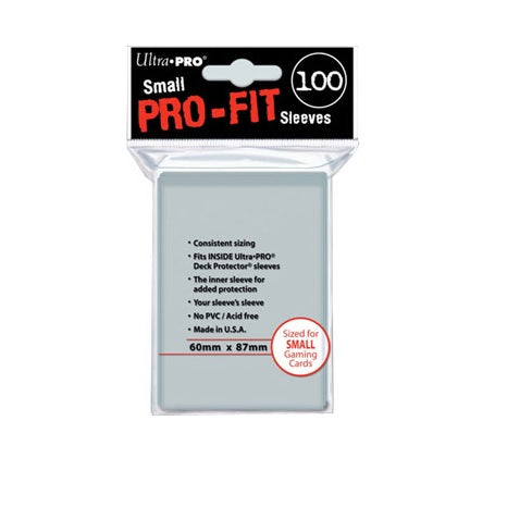 Pro-Fit Small Card Sleeves - Ultra Pro