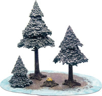 Snowy Pine Forest - Monster Scenery