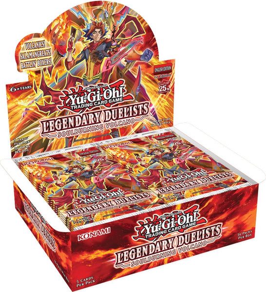25th Anniversary Edition Legendary Duelists Soulburning Volcano - Yu-Gi-Oh