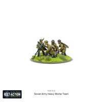 Soviet Army 120mm Heavy Mortar Team - Bolt Action