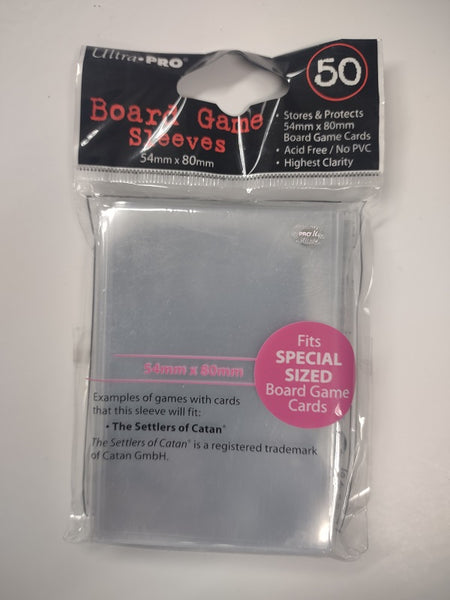 Board Game Sleeves Special Sized Card Sleeves (54mm x 80mm) - Ultra Pro