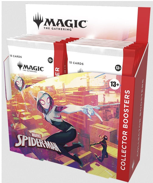 Marvel's Spider Man Collector Booster Display Box - MTG - Magic The Gathering