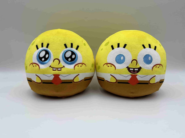 Plushiverse: Reversible Plushie 6in - Spongebob [Happy + Shocked] [Yellow] - Teeturtle