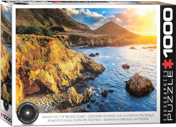 Sunset on the Pacific Coast 1000pc - EuroGraphics Puzzle