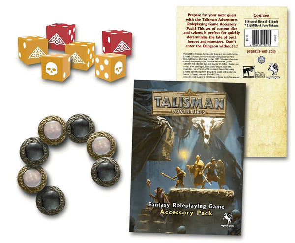 Talisman Adventures RPG: Accessory Pack - Pegasus Spiele