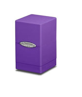 Satin Tower Deck Box Purple - Ultra Pro