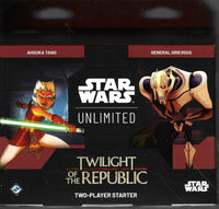 Star Wars Unlimited Twilight of the Republic 2-Player Starter - Fantasy Flight Games