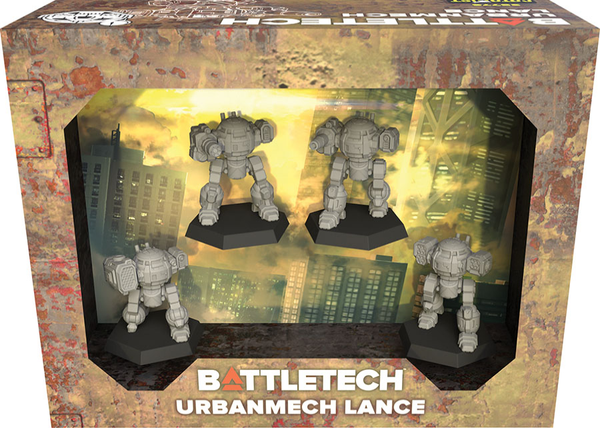 Urbanmech Lance - BattleTech