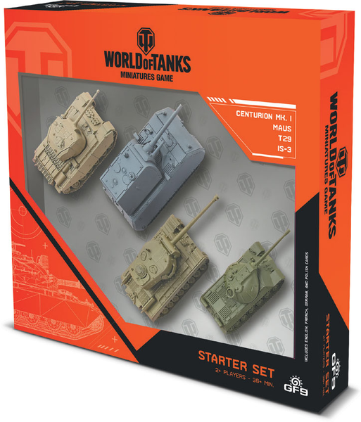 World of Tanks Miniature Game Starter Set (2023) - Gale Force Nine