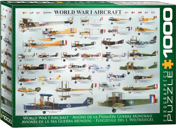 World War I Aircraft 1000pc - EuroGraphics Puzzle