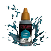 Warpaints Air Metallics: Azure Magic 18ml - The Army Painter