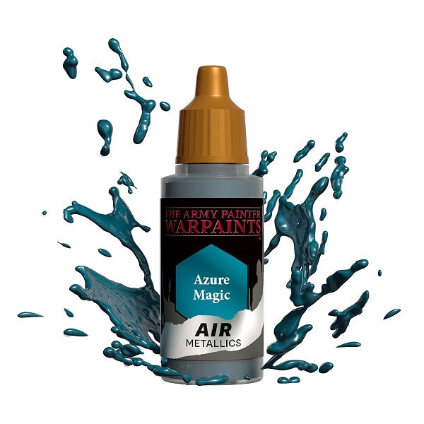 Warpaints Air Metallics: Azure Magic 18ml - The Army Painter