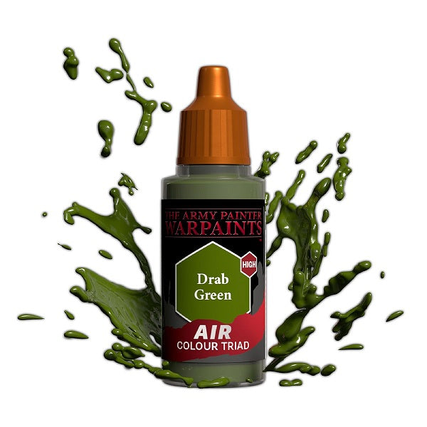 Warpaints Air: Drab Green 18ml - The Army Painter