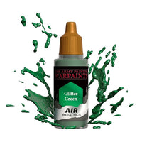 Warpaints Air Metallics: Glitter Green 18ml - The Army Painter