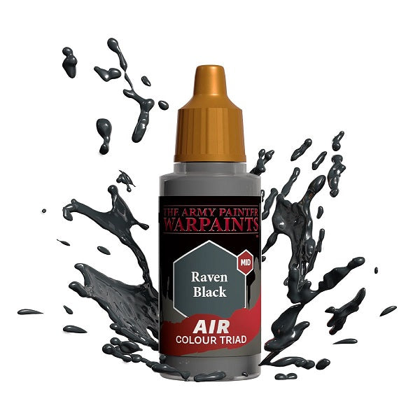 Warpaints Air: Raven Black 18ml - The Army Painter