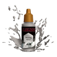 Warpaints Air Metallics: Shining Silver 18ml - The Army Painter