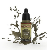 Warpaints Air Metallics: Tainted Gold 18ml - The Army Painter