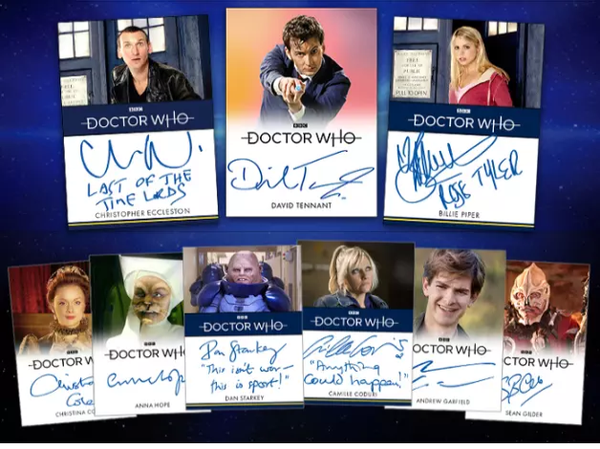Doctor WHO Series 1 - 4 Trading Cards Box - Rittenhouse Archives