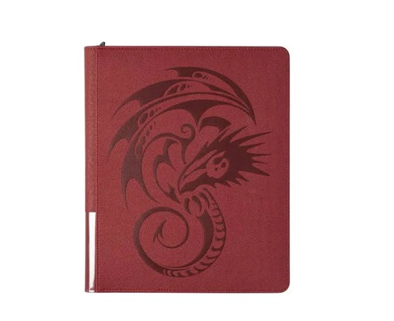 Card Codex Portfolio Zippered Binder Blood Red - Dragon Shield