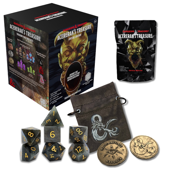 Dungeons & Dragons Acererak's Treasure Blind Box Crystal Edition - Sirius Dice