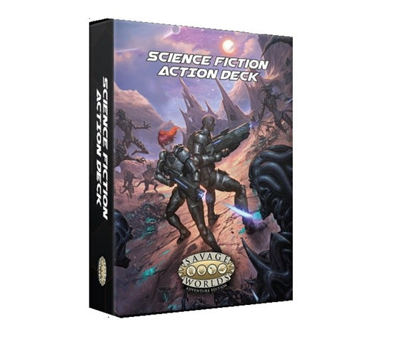 Savage Worlds RPG: Science Fiction Action Deck (SWADE) - Savage Worlds