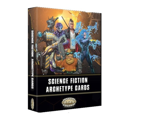 Savage Worlds RPG: Science Fiction Archetype Card Boxed Set (SWADE) - Savage Worlds