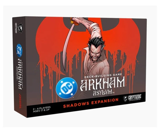 DC Deck Building Game: Arkham Asylum Shadows Expansion - Cryptozoic Entertainment