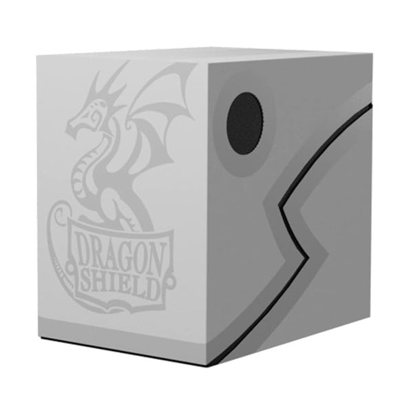 Dragon Shield Double Shell Card Box Ashen White - Arcane Tinmen
