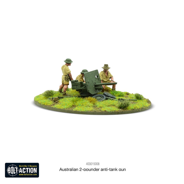 Australian 2-Pdr Light Anti-Tank Gun (Pacific) - Bolt Action