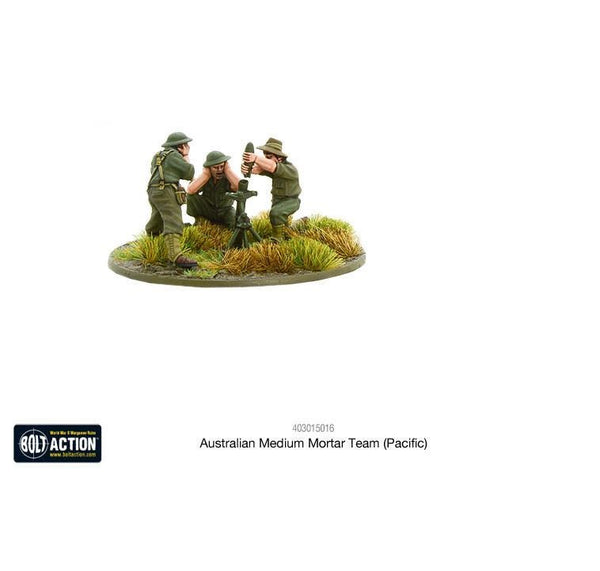 Australian Medium Mortar Team (Pacific) - Bolt Action