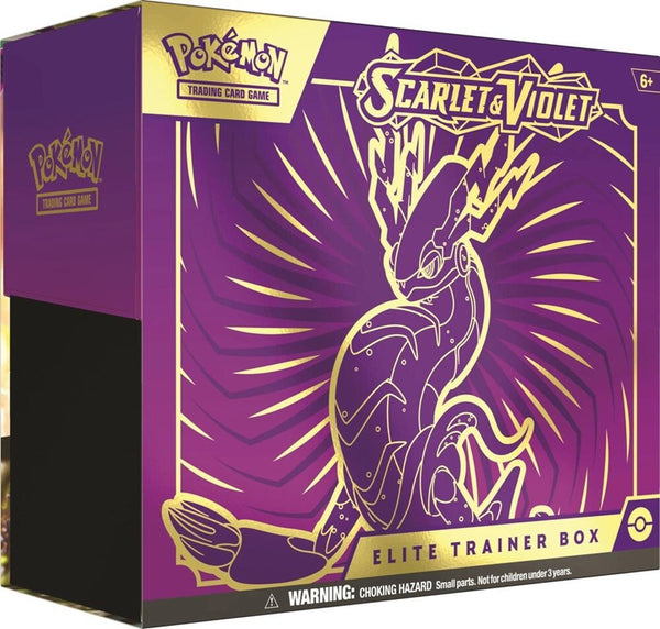 Pokemon TCG Scarlet & Violet Base Elite Trainer Box Miraidon ETB - Pokemon