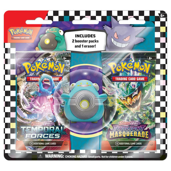 Pokemon TCG 2024 Back to School Eraser Blister Bellibolt - Pokemon