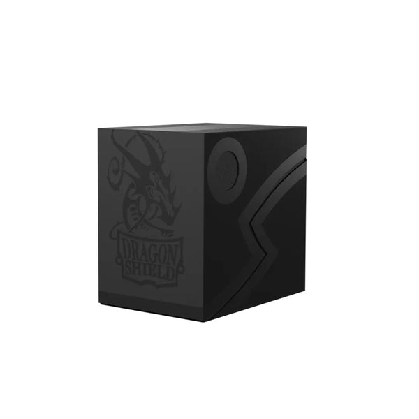 Dragon Shield Double Shell Card Box Shadow Black - Arcane Tinmen